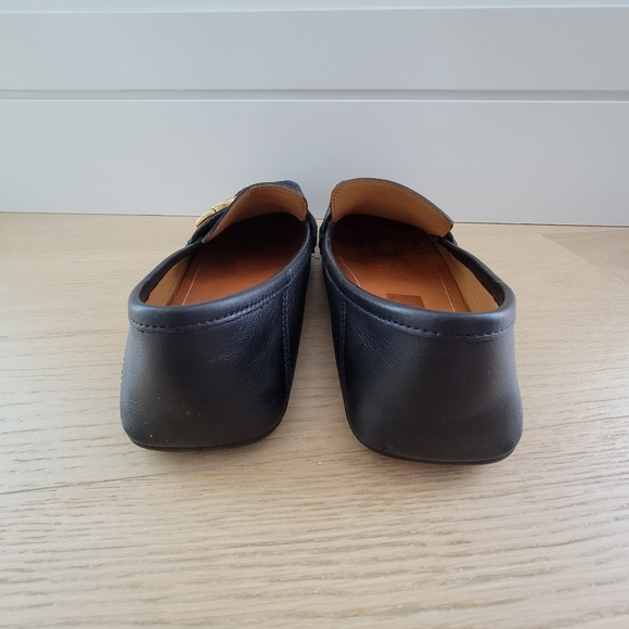 🖤GUCCI GG MARMONT BLACK LEATHER LOAFER - Picture 6 of 11